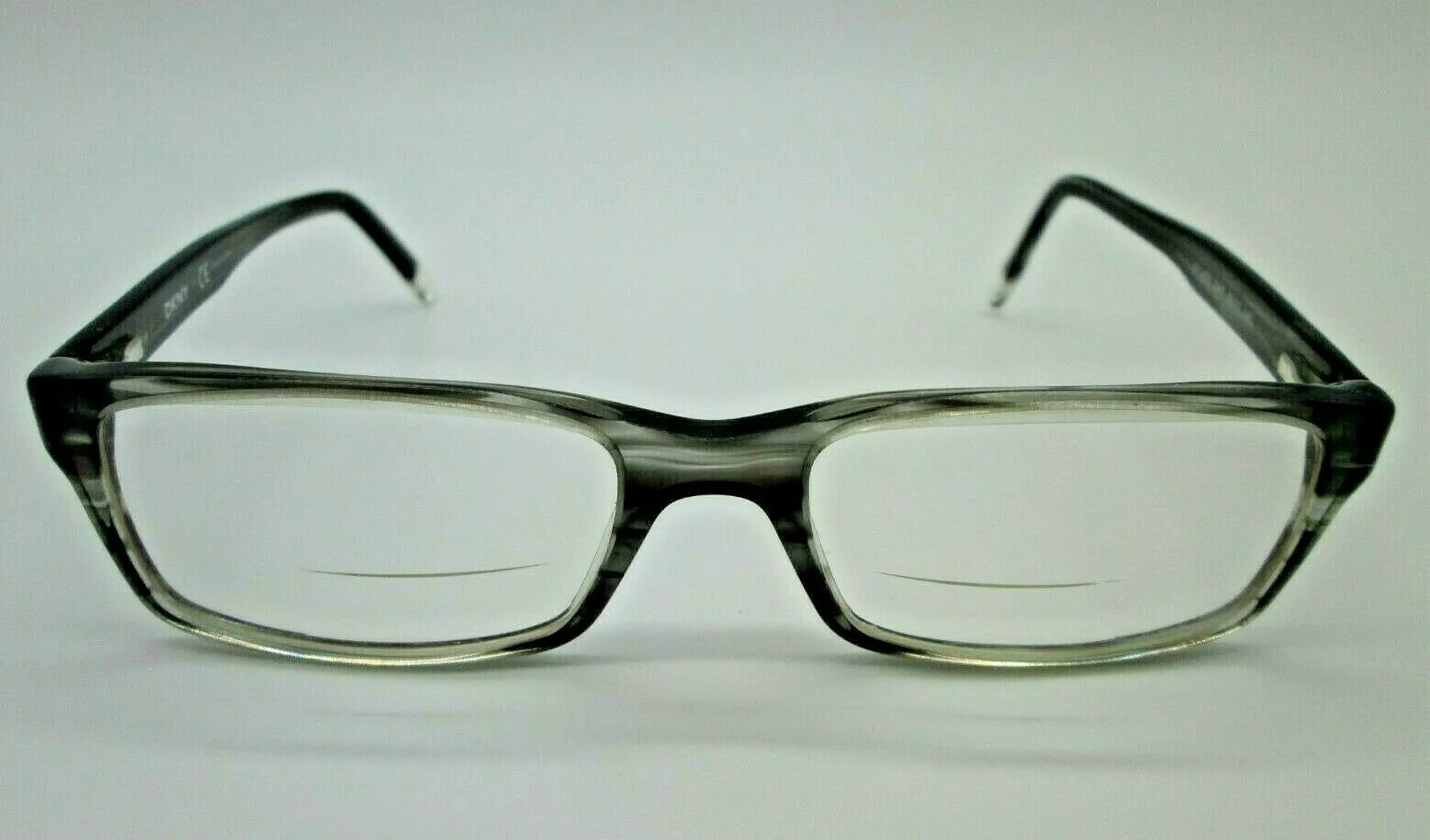 DKNY Donna Karan Eyeglasses DY 4609 3449 52-17-140 Striped Grey Glasses Frames