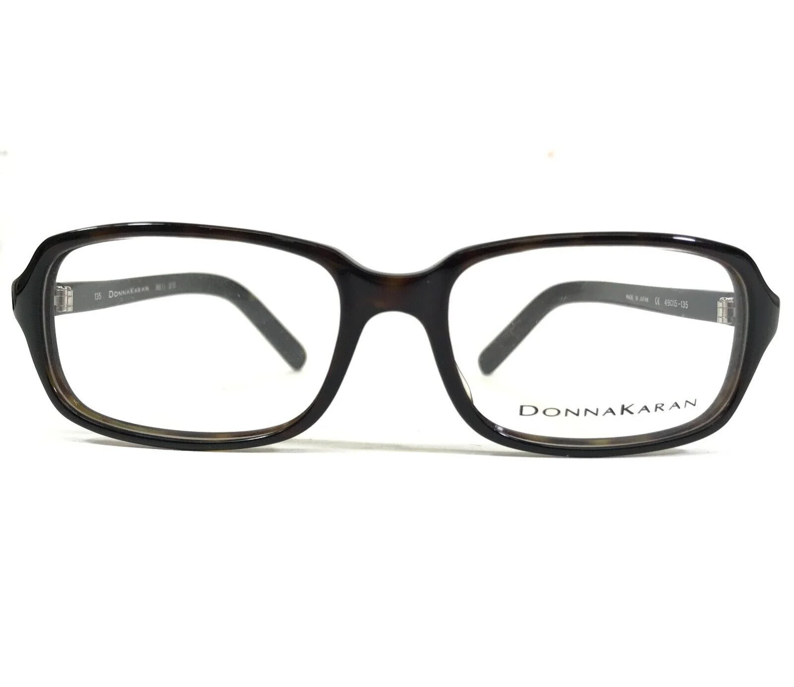 Donna Karan Eyeglasses Frames 8811 215 Dark Tortoise Rectangular 49-15-135