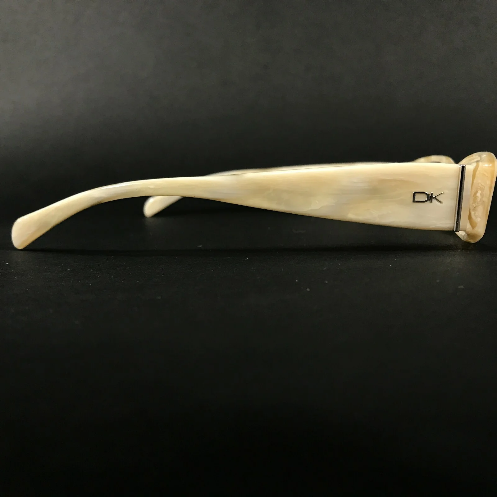 Donna Karan Eyeglasses Frames DK1523 3207 Beige Marble Rectangular 50-16-135 4