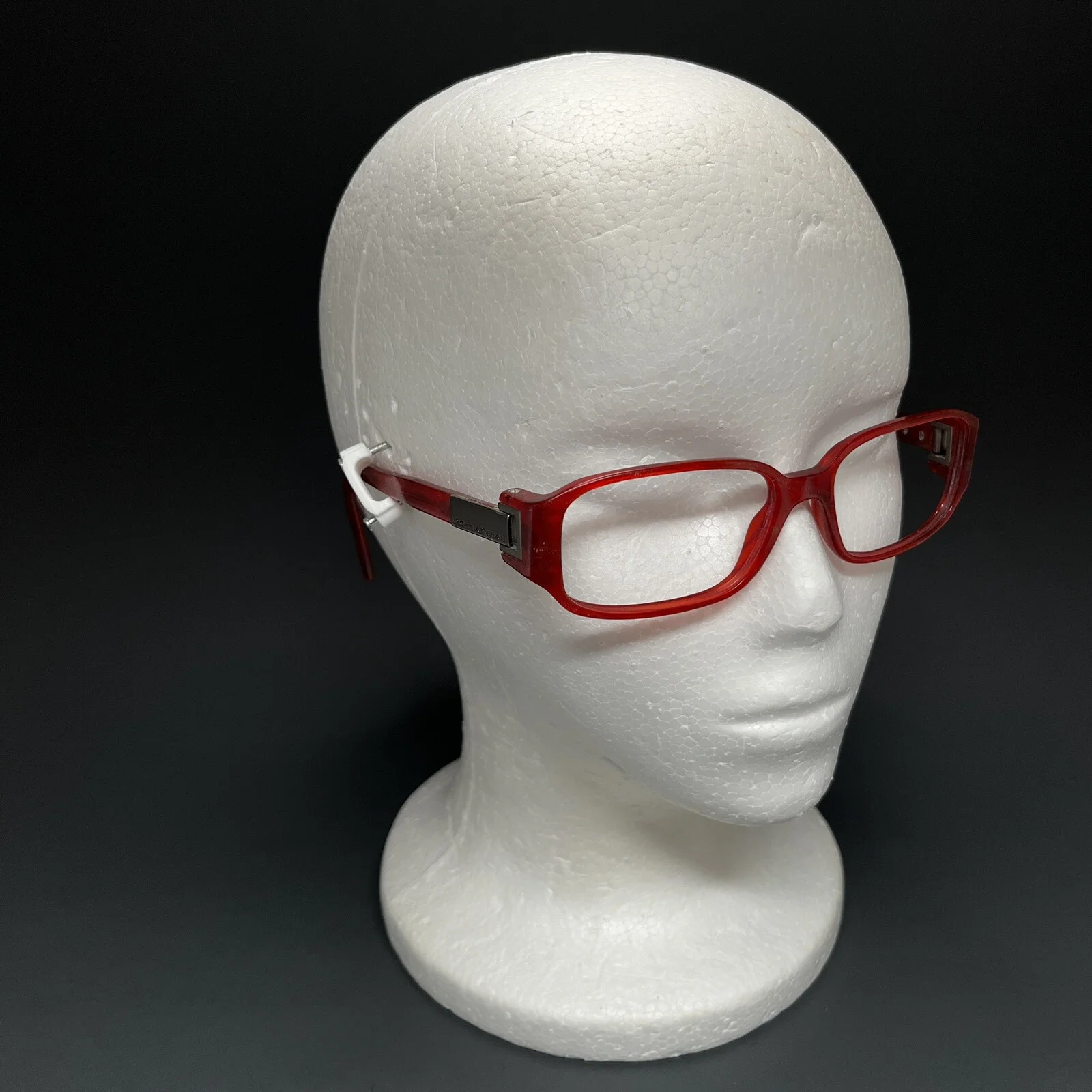 Donna Karan Eyeglasses Frames DK1547 3201 Red 52-16-130 Made in Italy 4