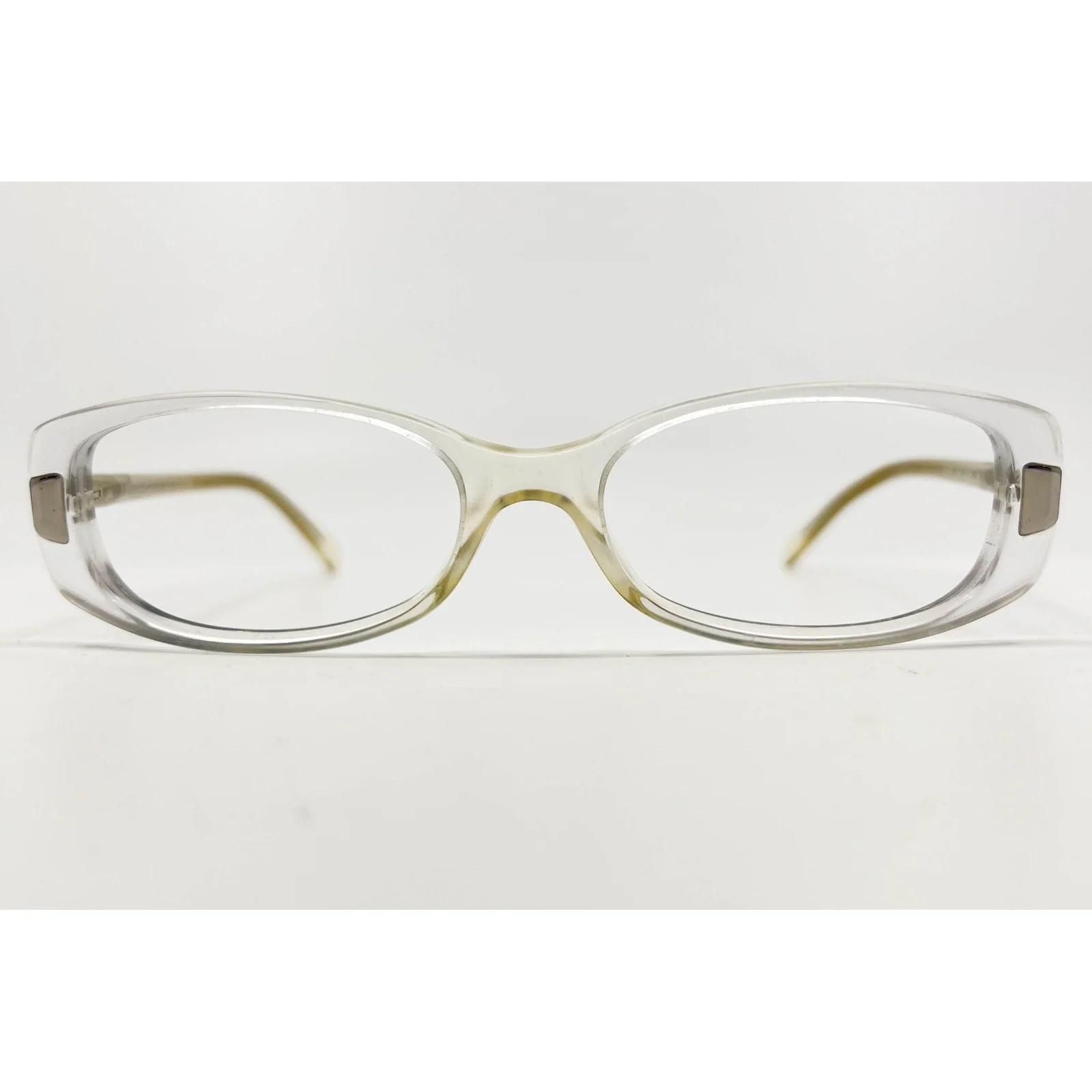 Donna Karan Womens Eyeglasses Frames Black And Silver Frames Only Made in Italy♡ 4